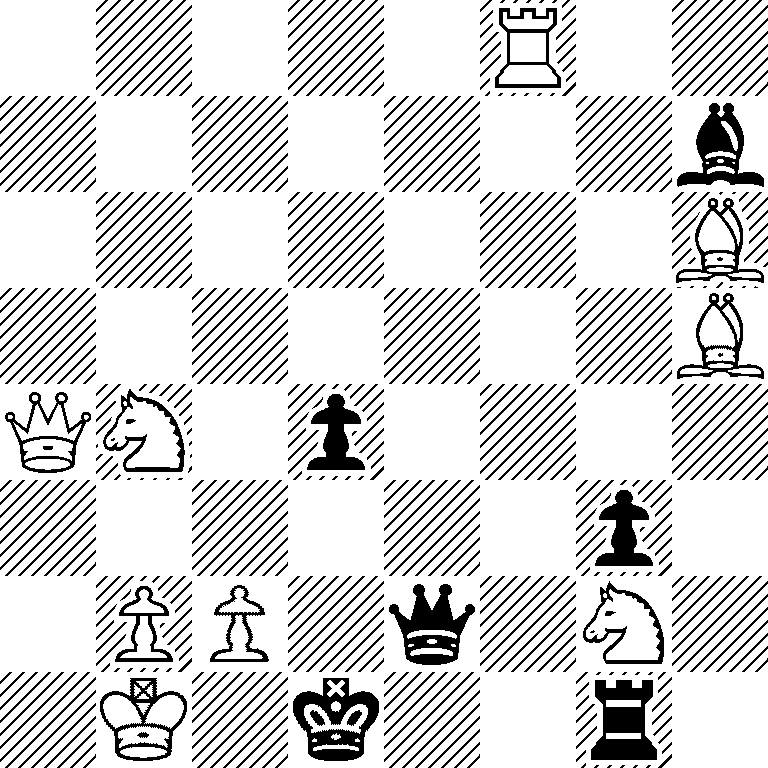 5R2/7b/7B/7B/QN1p4/6p1/1PP1q1N1/1K1k2r1