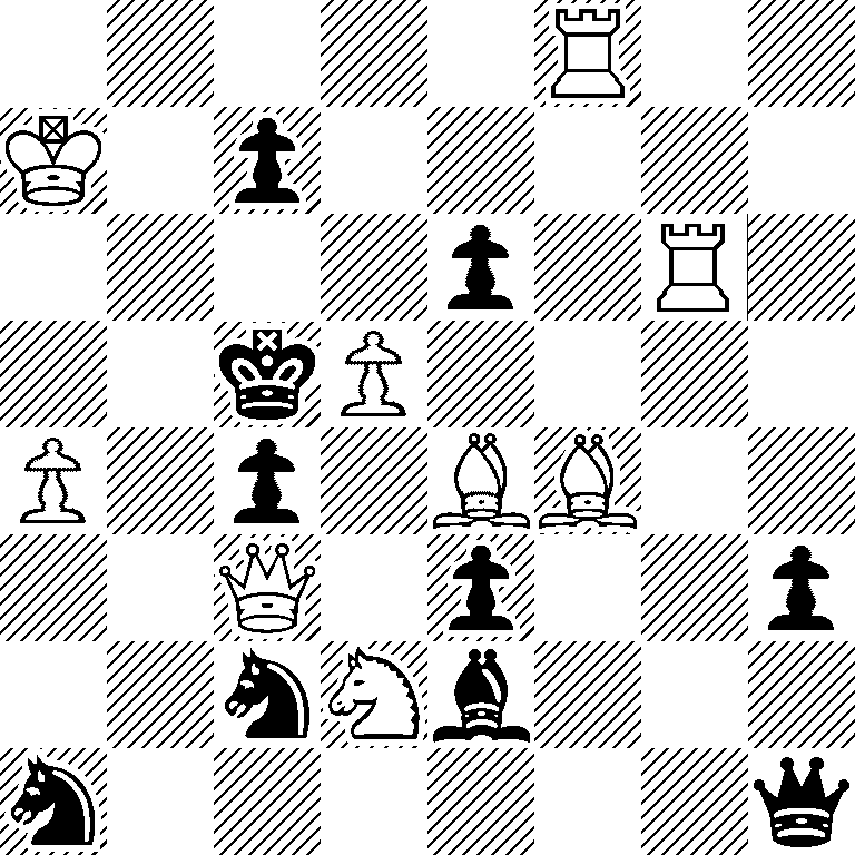 5R2/K1p5/4p1R1/2kP4/P1p1BB2/2Q1p2p/2nNb3/n6q