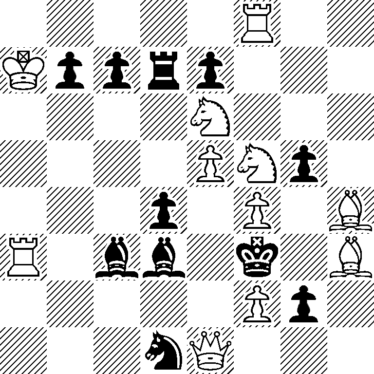 5R2/Kpprp3/4N3/4PNp1/3p1P1B/R1bb1k1B/5Pp1/3nQ3