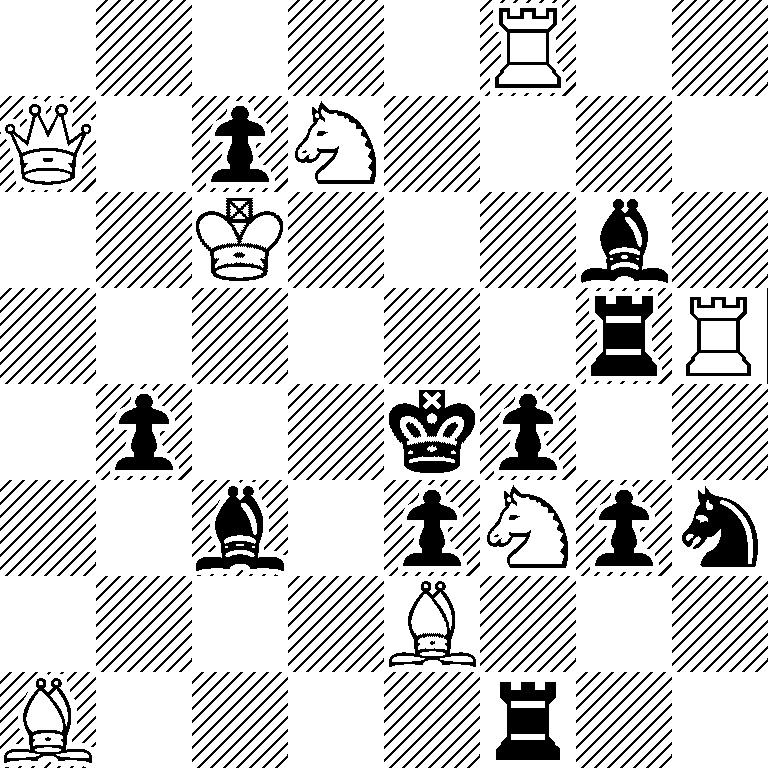 5R2/Q1pN4/2K3b1/6rR/1p2kp2/2b1pNpn/4B3/B4r2