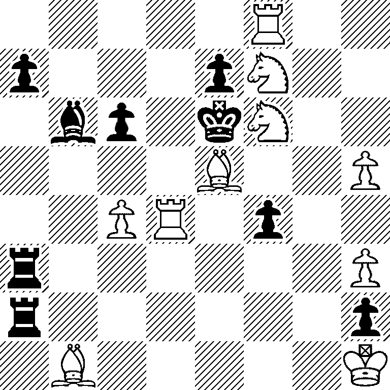 5R2/p3pN2/1bp1kN2/4B2P/2PR1p2/r6P/r6p/1B5K