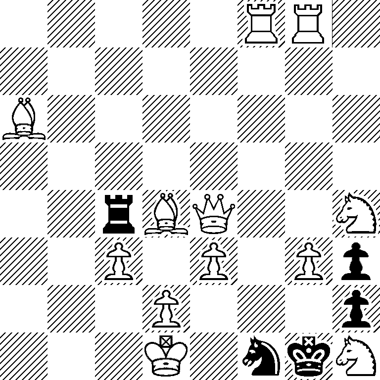 5RR1/8/B7/8/2rBQ2N/2P1P1Pp/3P3p/3K1nkN
