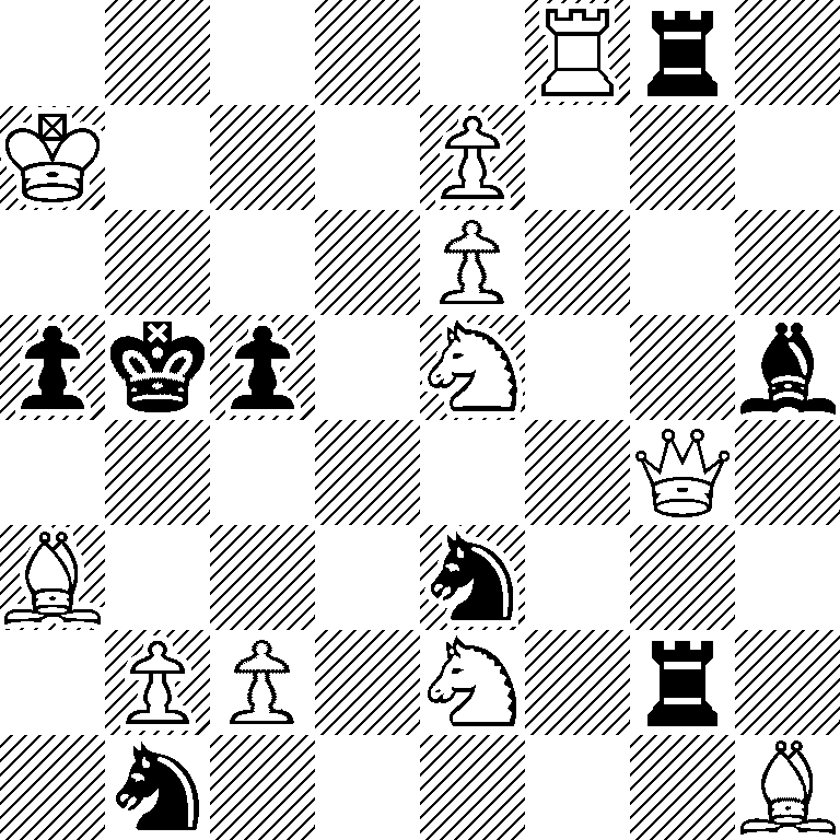 5Rr1/K3P3/4P3/pkp1N2b/6Q1/B3n3/1PP1N1r1/1n5B