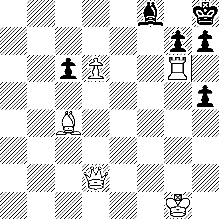 5b1k/6pp/2pP2R1/7p/2B5/8/3Q4/6K1