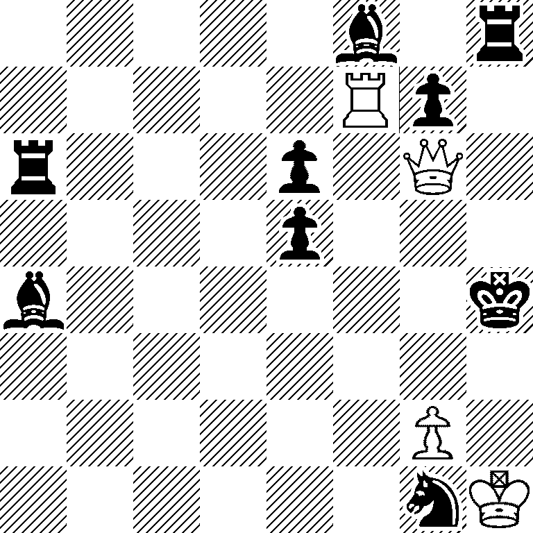5b1r/5Rp1/r3p1Q1/4p3/b6k/8/6P1/6nK