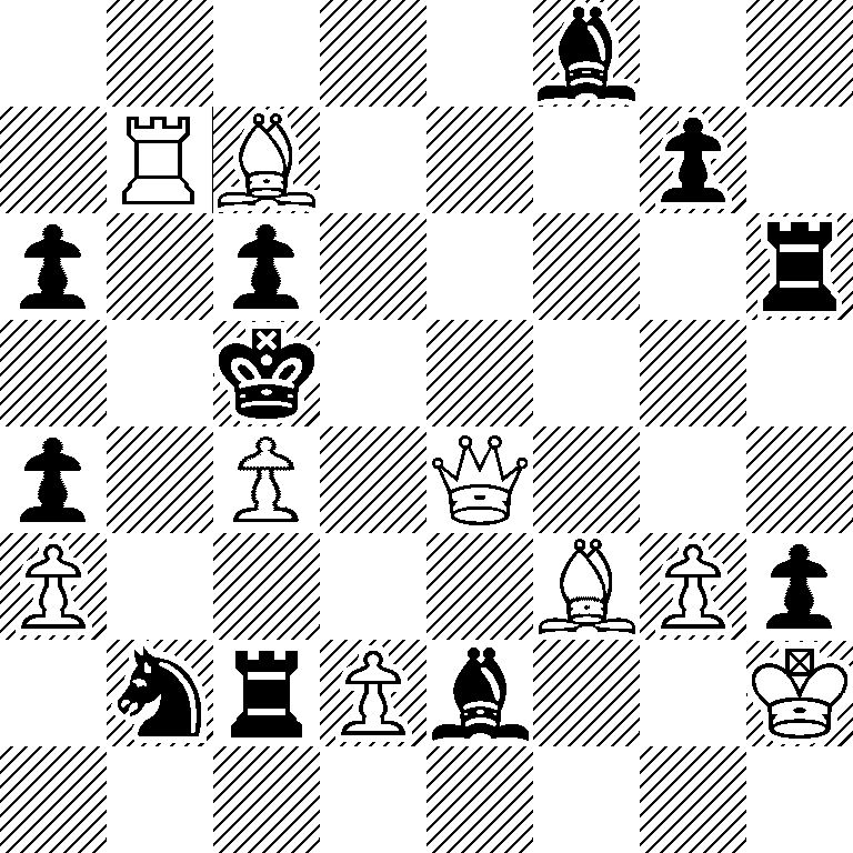 5b2/1RB3p1/p1p4r/2k5/p1P1Q3/P4BPp/1nrPb2K/8