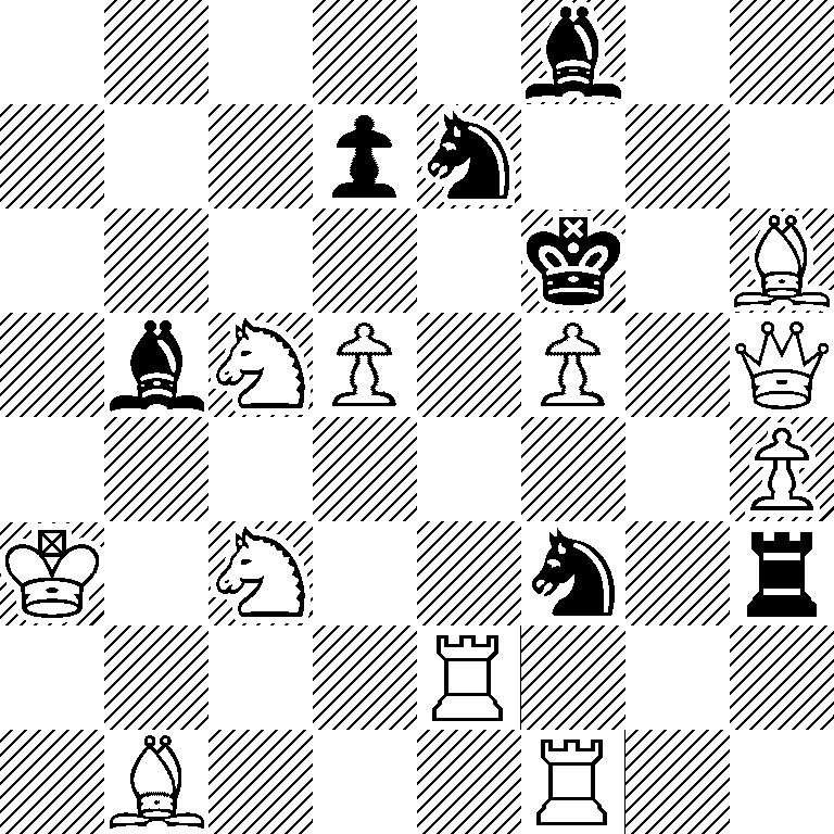 5b2/3pn3/5k1B/1bNP1P1Q/7P/K1N2n1r/4R3/1B3R2
