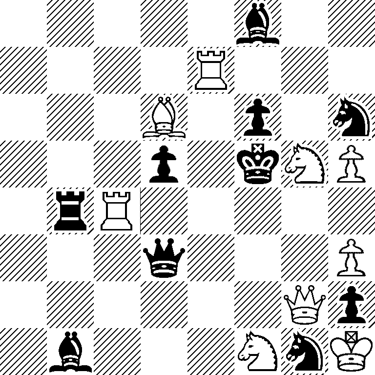 5b2/4R3/3B1p1n/3p1kNP/1rR5/3q3P/6Qp/1b3NnK