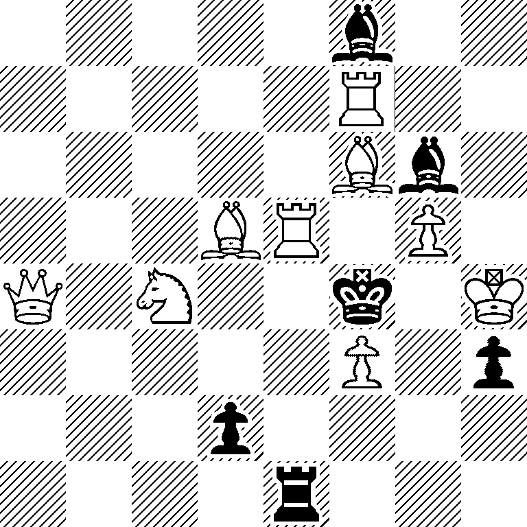 5b2/5R2/5Bb1/3BR1P1/Q1N2k1K/5P1p/3p4/4r3