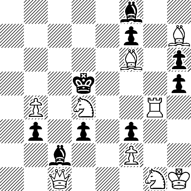 5b2/5p1B/5B1p/3k3p/1P1N2R1/1p1p1p2/2b2P2/2Q3NK