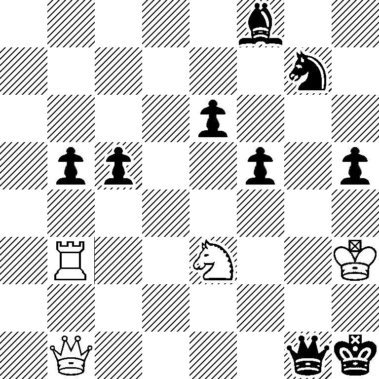 5b2/6n1/4p3/1pp2p1p/8/1R2N2K/8/1Q4qk