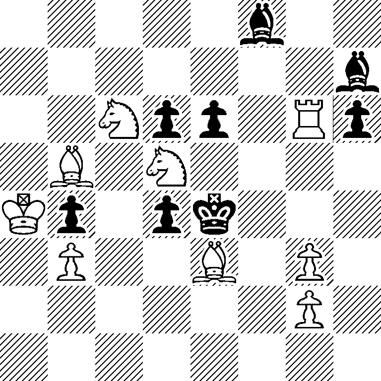 5b2/7b/2Npp1Rp/1B1N4/Kp1pk3/1P2B1P1/6P1/8