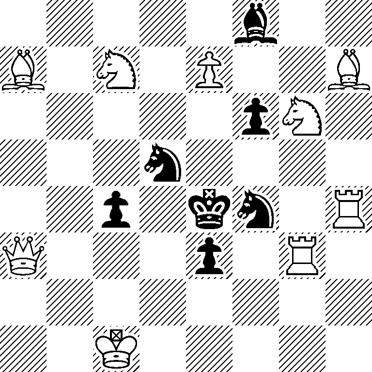 5b2/B1N1P2B/5pN1/3n4/2p1kn1R/Q3p1R1/8/2K5