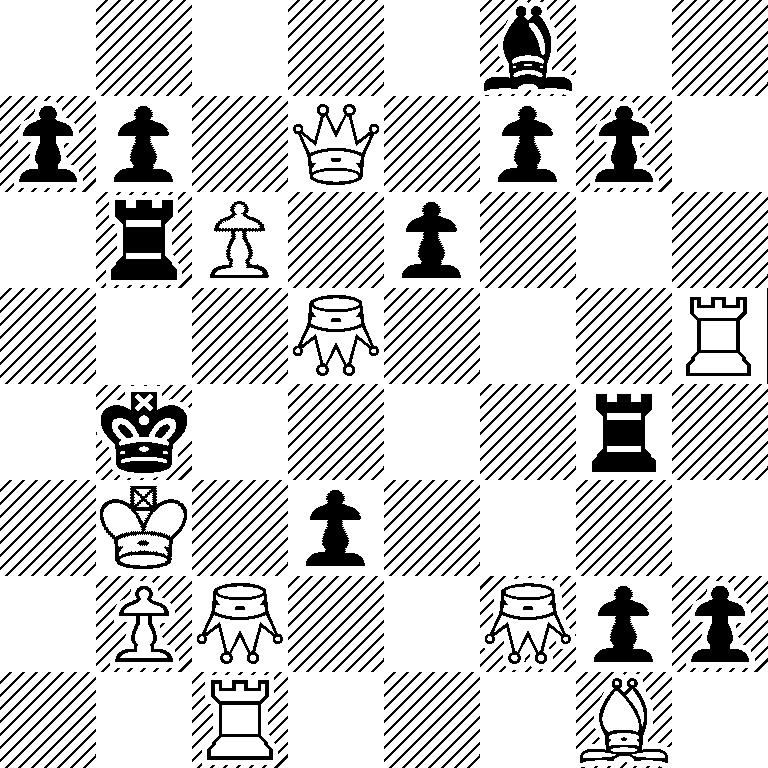 5b2/pp1Q1pp1/1rP1p3/3*2Q3R/1k4r1/1K1p4/1P*2Q2*2Qpp/2R3B1