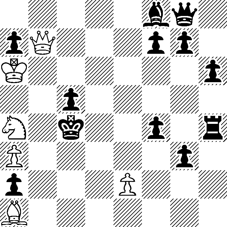 5bq1/pQ3pp1/K6p/2p5/N1k2p1r/P5p1/p3P3/B7