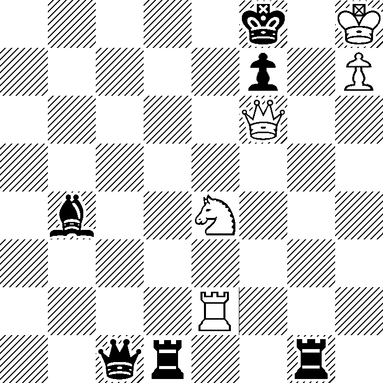 5k1K/5p1P/5Q2/8/1b2N3/8/4R3/2qr2r1