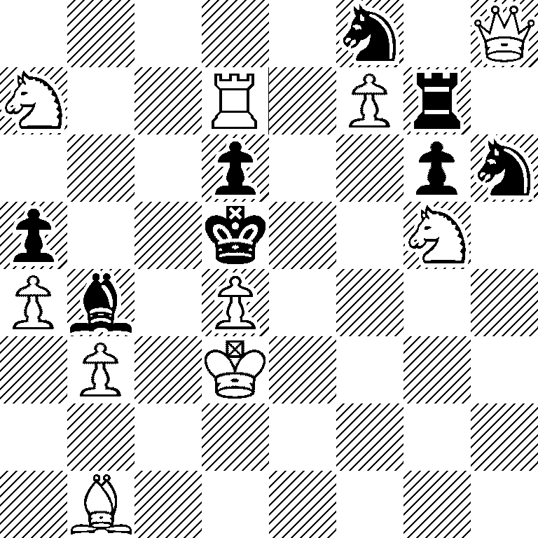 5n1Q/N2R1Pr1/3p2pn/p2k2N1/Pb1P4/1P1K4/8/1B6