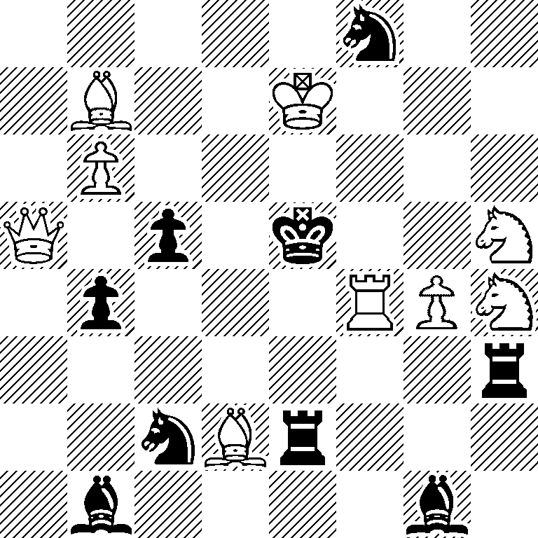 5n2/1B2K3/1P6/Q1p1k2N/1p3RPN/7r/2nBr3/1b4b1