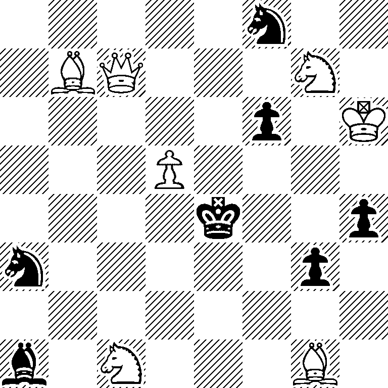 5n2/1BQ3N1/5p1K/3P4/4k2p/n5p1/8/b1N3B1