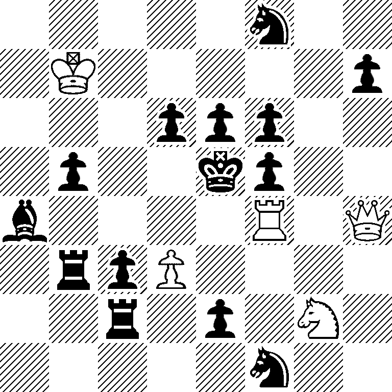 5n2/1K5p/3ppp2/1p2kp2/b4R1Q/1rpP4/2r1p1N1/5n2