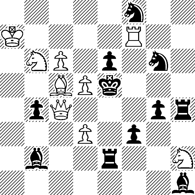 5n2/K4R2/1NP1p1n1/2BPk3/1pQ3pr/3P1p2/1b2r2N/7b