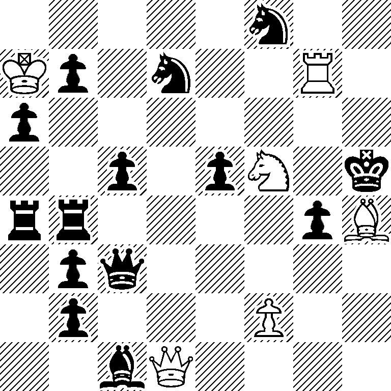 5n2/Kp1n2R1/p7/2p1pN1k/rr4pB/1pq5/1p3P2/2bQ4