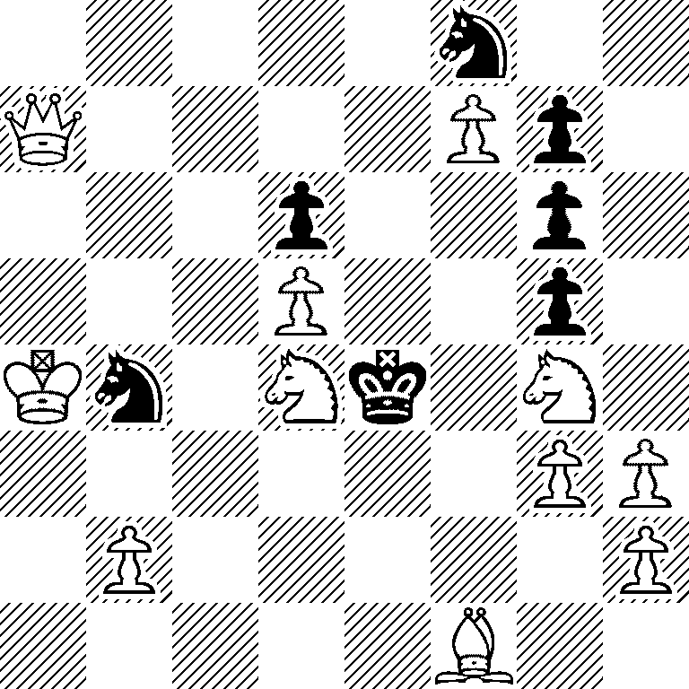 5n2/Q4Pp1/3p2p1/3P2p1/Kn1Nk1N1/6PP/1P5P/5B2