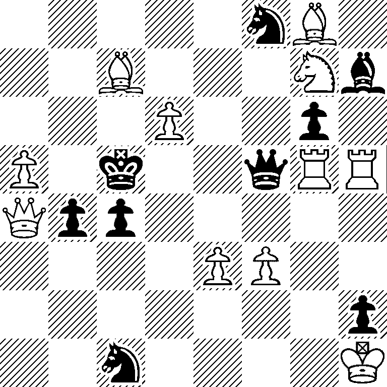 5nB1/2B3Nb/3P2p1/P1k2qRR/Qpp5/4PP2/7p/2n4K