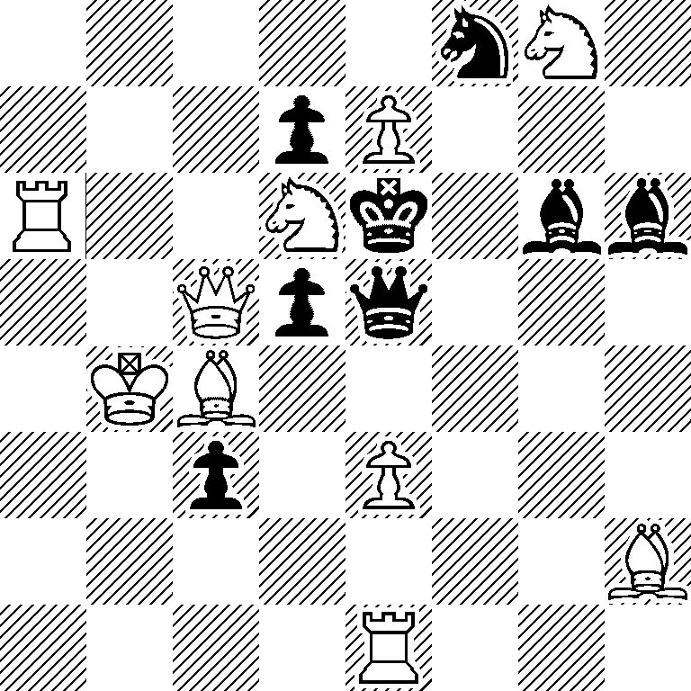 5nN1/3pP3/R2Nk1bb/2Qpq3/1KB5/2p1P3/7B/4R3