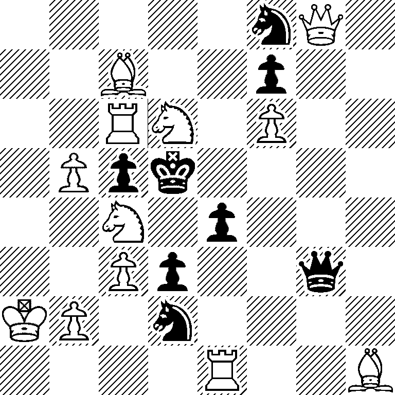 5nQ1/2B2p2/2RN1P2/1Ppk4/2N1p3/2Pp2q1/KP1n4/4R2B