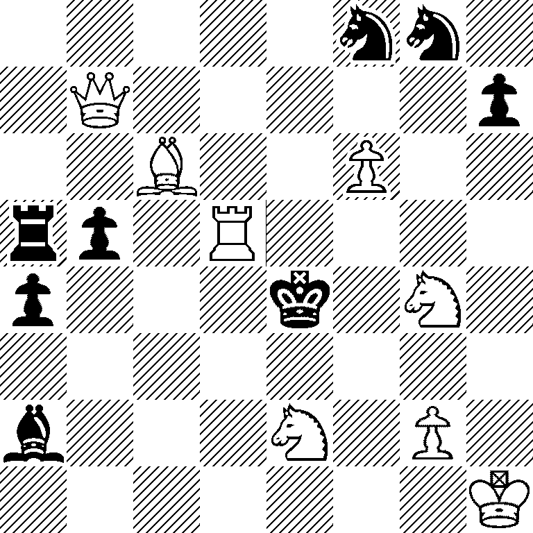 5nn1/1Q5p/2B2P2/rp1R4/p3k1N1/8/b3N1P1/7K