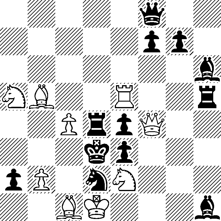 5q2/5pp1/7b/NB2R2r/2PrpQ2/3kp3/pP1nN3/2BK3b