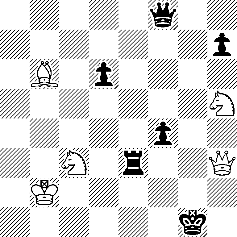 5q2/7p/1B1p4/7N/5p2/2N1r2Q/1K6/6k1