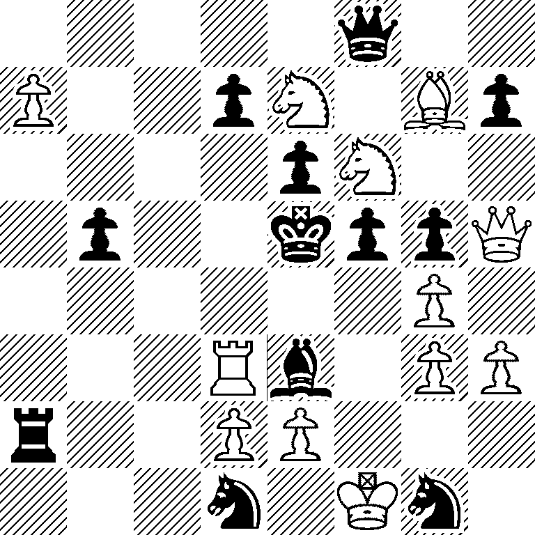 5q2/P2pN1Bp/4pN2/1p2kppQ/6P1/3Rb1PP/r2PP3/3n1Kn1