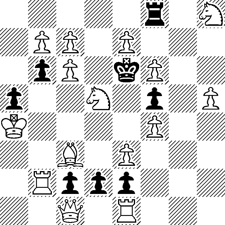 5r1N/1PP1P3/1pP1kP2/p2N1p1P/K4P2/2B1P3/1Rppp3/2Q1R3