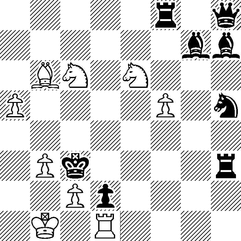 5r1q/6bb/1BN1N3/P4P1n/8/1Pk4r/2Pp4/1K1R4