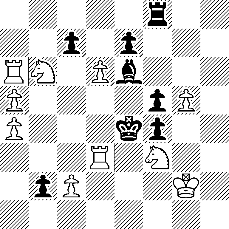 5r2/2p1p3/RS1Pb3/P4pP1/P3kp2/3R1S2/1pP3K1/8