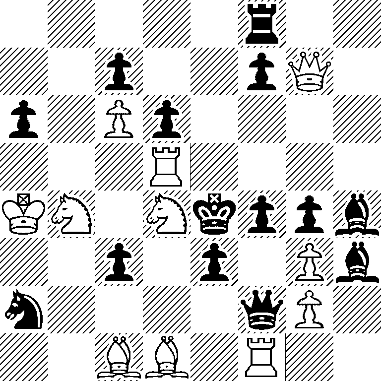 5r2/2p2pQ1/p1Pp4/3R4/KN1Nkppb/2p1p1Pb/n4qP1/2BB1R2