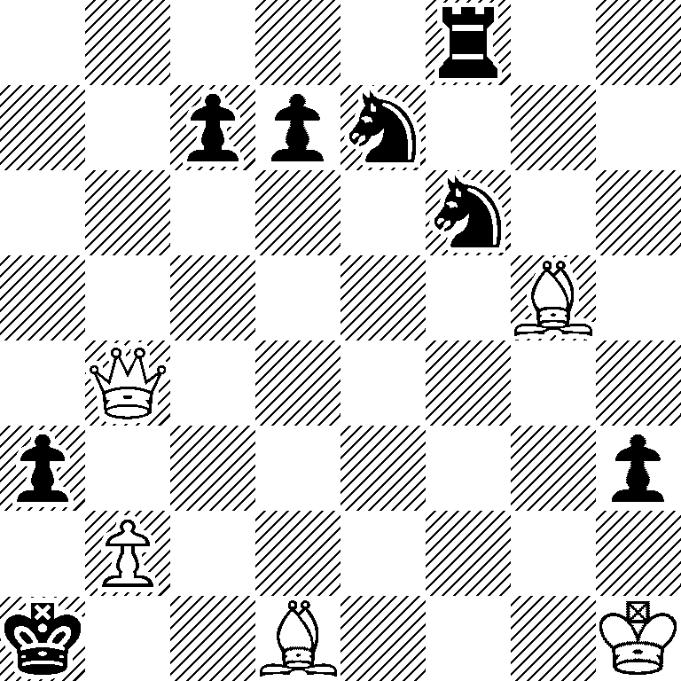 5r2/2ppn3/5n2/6B1/1Q6/p6p/1P6/k2B3K