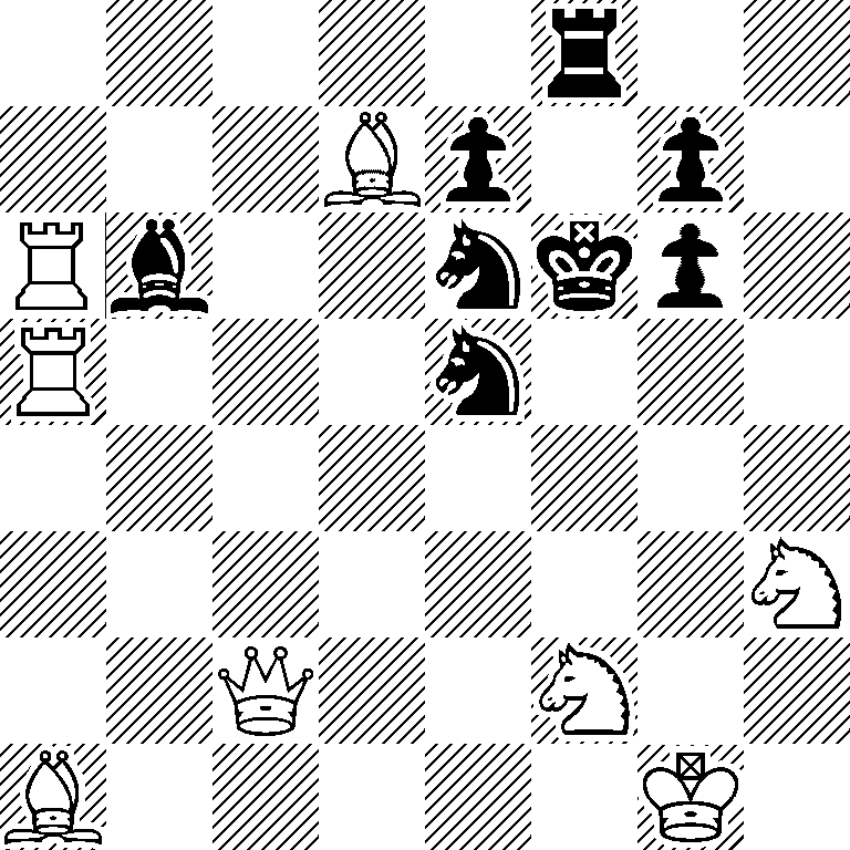 5r2/3Bp1p1/Rb2nkp1/R3n3/8/7N/2Q2N2/B5K1