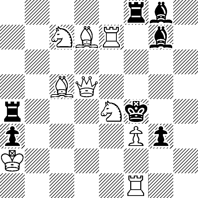 5rb1/2NBR1b1/8/2BQ4/r3Nk2/p4Pp1/K7/5R2