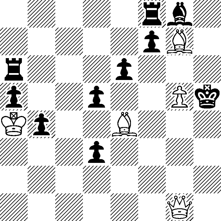 5rb1/5pB1/r3p3/p2p2Pk/Kp2B3/3p4/8/6Q1