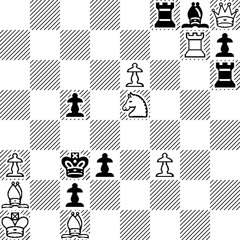 5rbQ/6Rp/4P2r/2p1N3/8/P1kp1P2/B1p5/K1B5