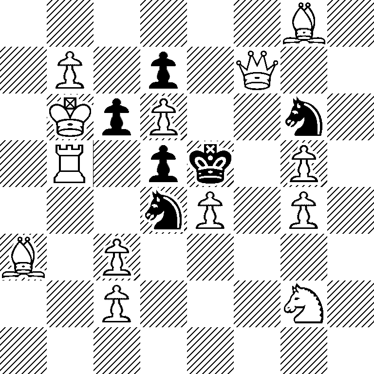 6B1/1P1p1Q2/1KpP2n1/1R1pk1P1/3nP1P1/B1P5/2P3N1/8