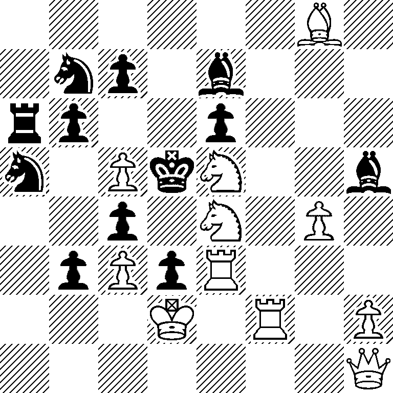 6B1/1np1b3/rp2p3/n1PkN2b/2p1N1P1/1pPpR3/3K1R1P/7Q