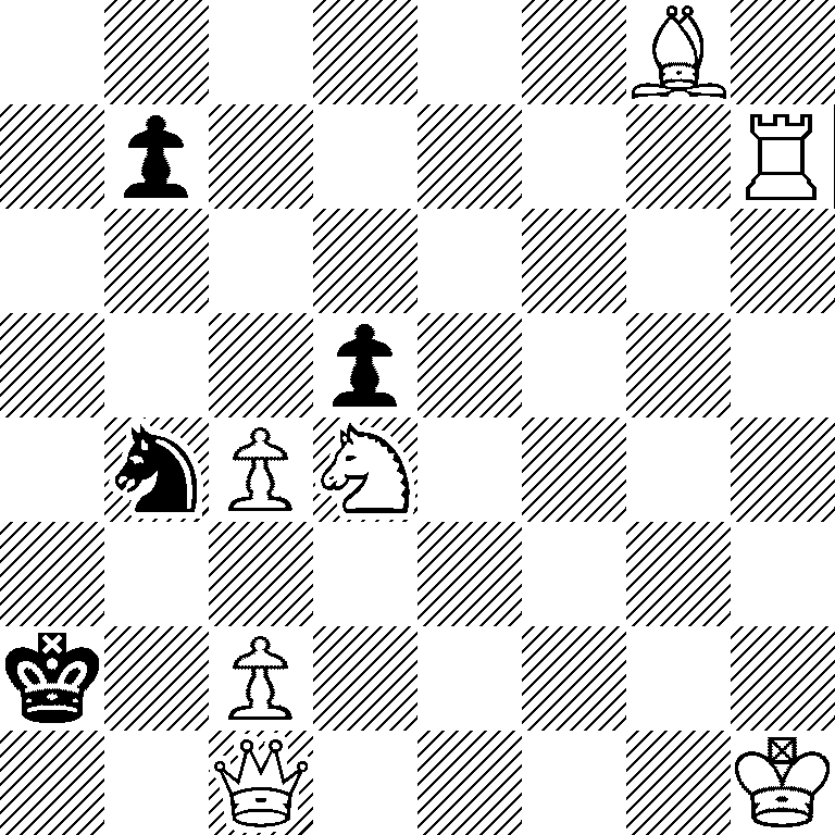 6B1/1p5R/8/3p4/1nPN4/8/k1P5/2Q4K