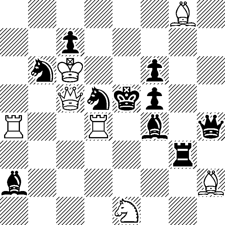 6B1/2p5/1nK2p2/2Qnkp2/R2R1b1q/6r1/b6B/4N3