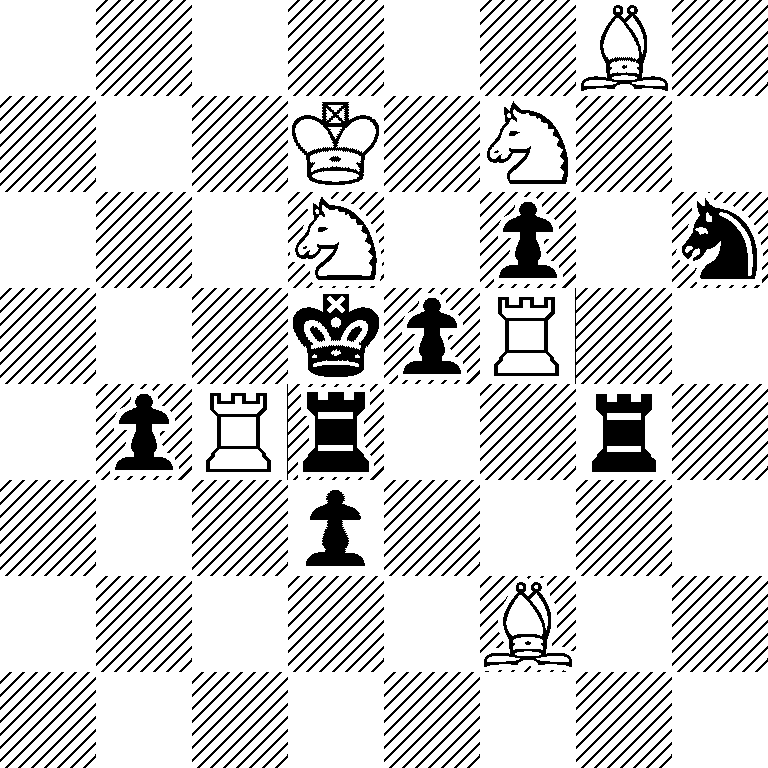 6B1/3K1N2/3N1p1n/3kpR2/1pRr2r1/3p4/5B2/8