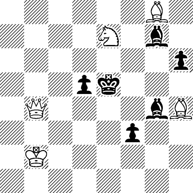 6B1/4N1b1/7p/3pk3/1Q4bB/5p2/1K6/8