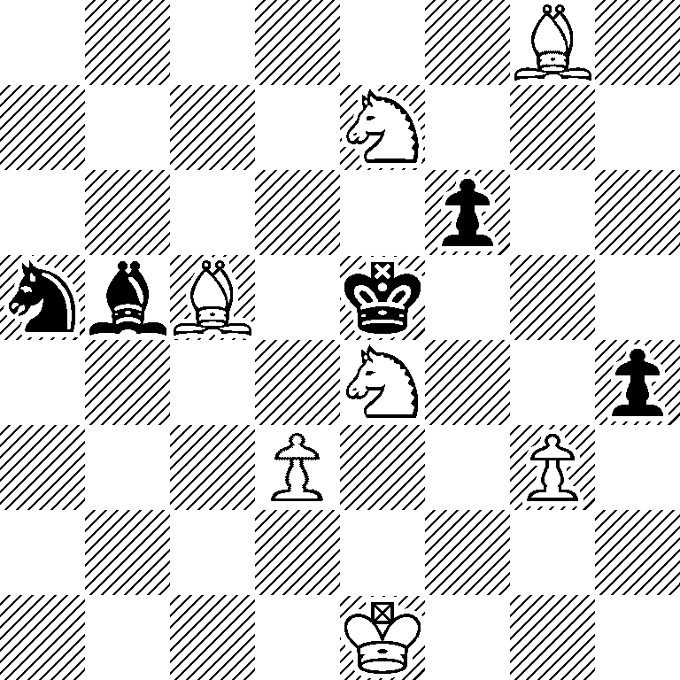 6B1/4N3/5p2/nbB1k3/4N2p/3P2P1/8/4K3